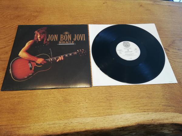 Jon Bon Jovi Miracle 1990 Polygram Records 878521-1 Holländische Pressung NM/VG+